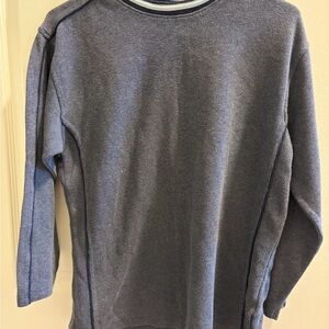 Vintage Grandpacore Blue Long Sleeve Sweater Men’s Large Cotton/Poly Blend